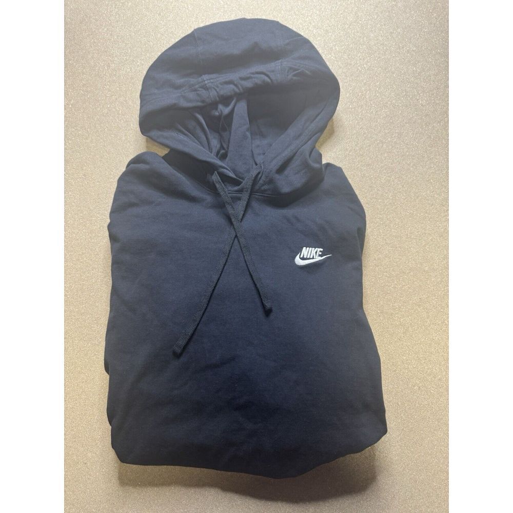 Nike Women's  Essential Hoodie Pull Over‎ Fleece  Black Sizes XL